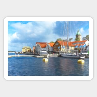 Stavanger Quayside Sticker